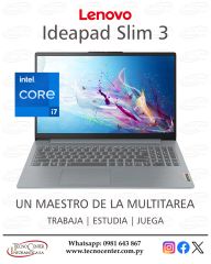 Notebook Lenovo Ideapad Slim 3 Intel Core i7